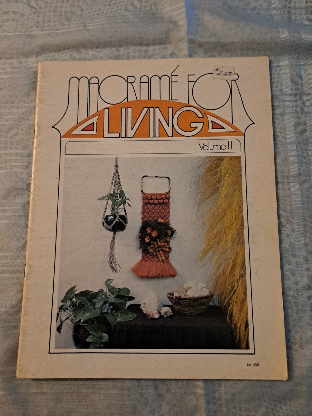 Macramé For Living Volume II - Orange Accents Decorative Craft Book